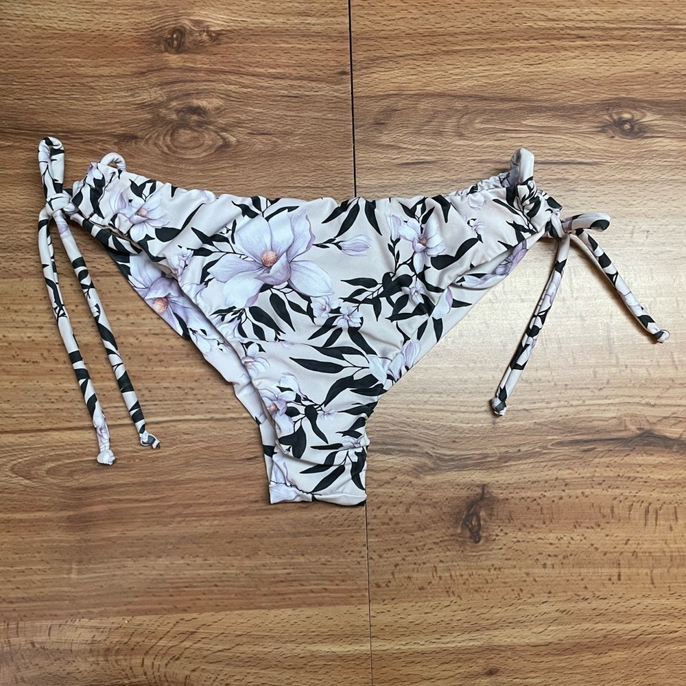 Floral Brazilian Bikini Bottom